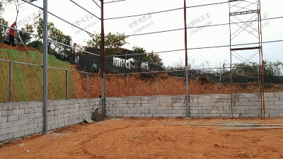 邊坡復(fù)綠施工現(xiàn)場 邊坡復(fù)綠施工現(xiàn)場