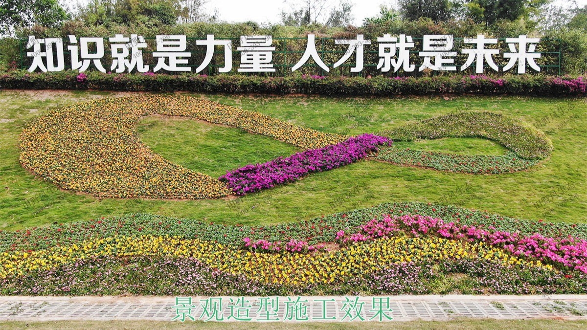 廣州黃埔九龍大道市政花海設(shè)計(jì)園林工程 廣州黃埔九龍大道市政花海設(shè)計(jì)園林工程