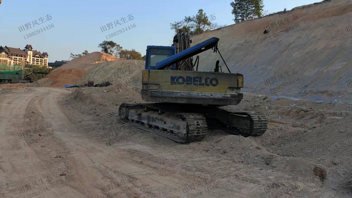 農(nóng)場(chǎng)科技邊坡復(fù)綠工程現(xiàn)場(chǎng) 農(nóng)場(chǎng)科技邊坡復(fù)綠工程現(xiàn)場(chǎng)